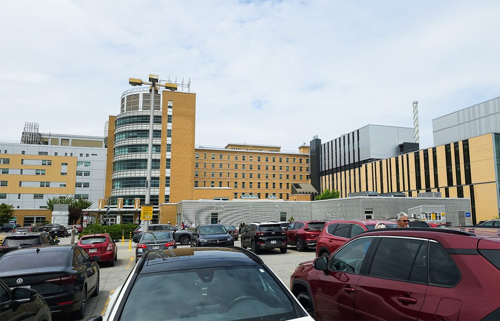 Pose de briques Hôpital Rimouski